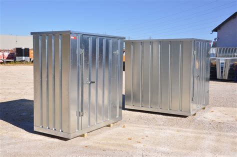 big steel box storage|large metal containers for storage.